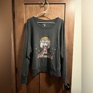 Anthropologie graphic sweatshirt